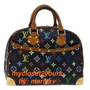 SOLD‼️Louis Vuitton Multi colore Trouville Handbag